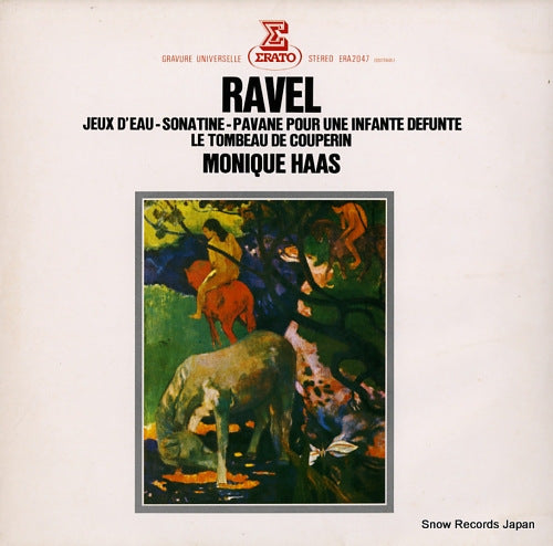 HAAS, MONIQUE ravel; jeux d'eau ERA-2047