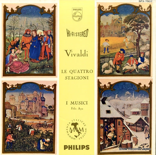 I MUSICI vivaldi; le quattro stagioni SFX-7507