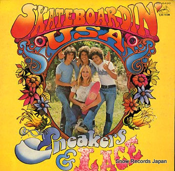 SNEAKERS AND LACE skateboardin' u.s.a. VIP-6430