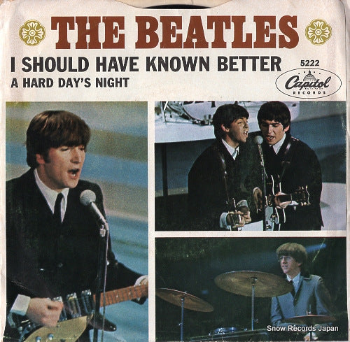 BEATLES, THE a hard day's night 5222