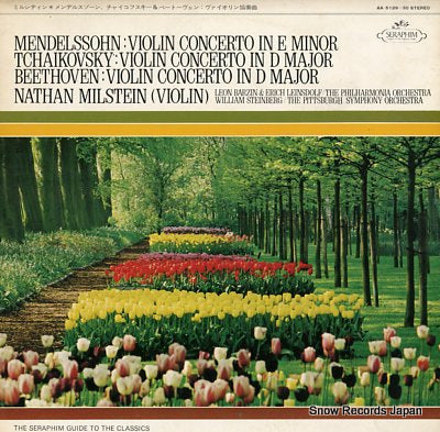 MILSTEIN, NATHAN mendelssohn; violin concerto in e minor AA.5129-30