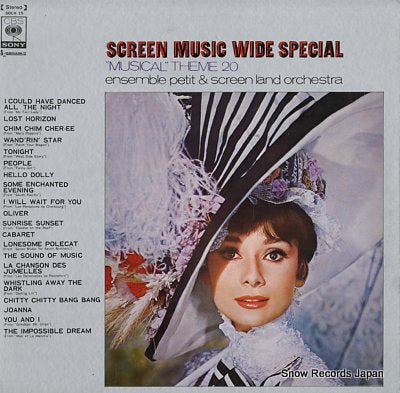 ENSEMBLE PETIT AND SCREEN LAND ORCHESTRA screen music wide special musical theme 20 SOLH15