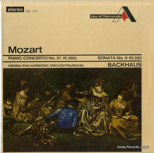 BOHM, KARL mozart; piano concerto no.27 /sonata no.11 SDD116