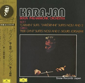 KARAJAN, HERBERT VON bizet; carmen suite , l'arlesienne suite nos.1 and 2 MG9694/5