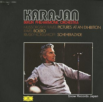 KARAJAN, HERBERT VON mussorgsky/ravel; pictures at an exhibition MG9700/1