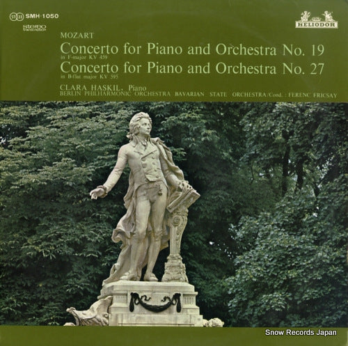 KASKIL, CLARA mozart; concerto for piano and orchestra no.19 & 27 SMH-1050