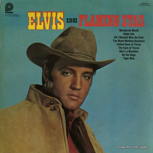PRESLEY, ELVIS elvis sings flaming star CAS-2304