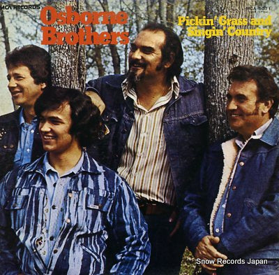 OSBORNE BROTHERS, THE pickin' grass and singin' country MCA-6071