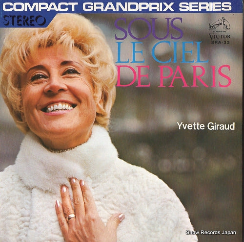 GIRAUD, YVETTE sous le ciel de paris SRA-32