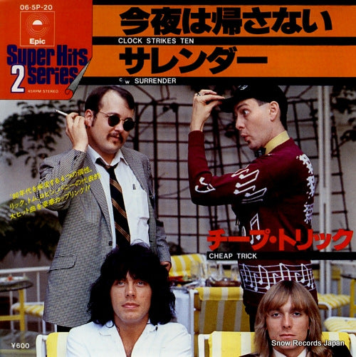 CHEAP TRICK clock strikes ten 06.5P-20