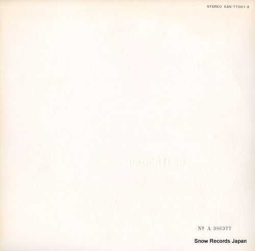 BEATLES, THE white album EAS-77001