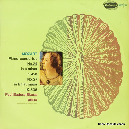 SKODA, PAUL BADURA mozart; piano concertos no.24 in c minor major, k.491 WY10