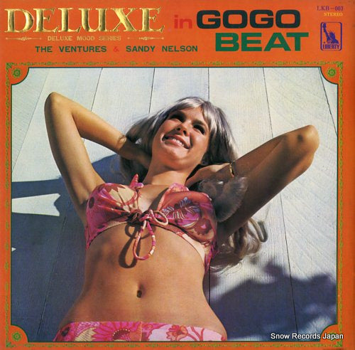 VENTURES, THE, AND SANDY  NELSON deluxe in gogo beat LKB-003