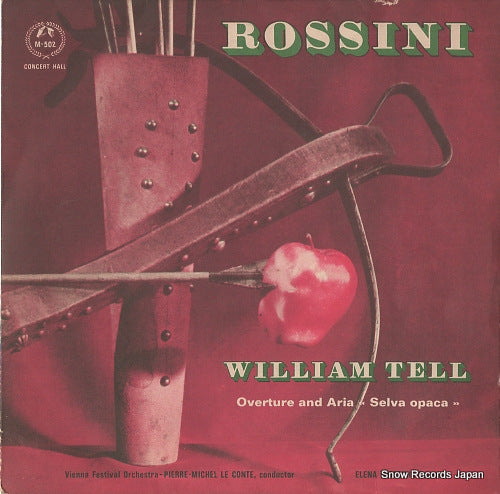LE CONTE, PIERRE-MICHEL rossini; william tell M-502