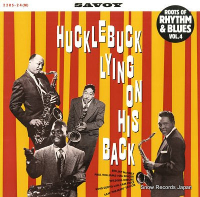 V/A hucklebuck lying on his back 22RS-24(M)