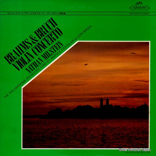 MILSTEIN, NATHAN brahms & bruch; violin concerto EAC-30018