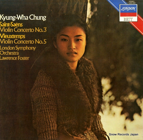CHUNG, KYUNG-WHA saint-saens; violin concerto no.3 L25C-3081