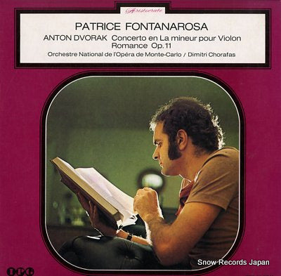 FONTANAROSA, PATRICE dvorak; concerto en la mineur pour violin romance op.11 KUX-3057-PG