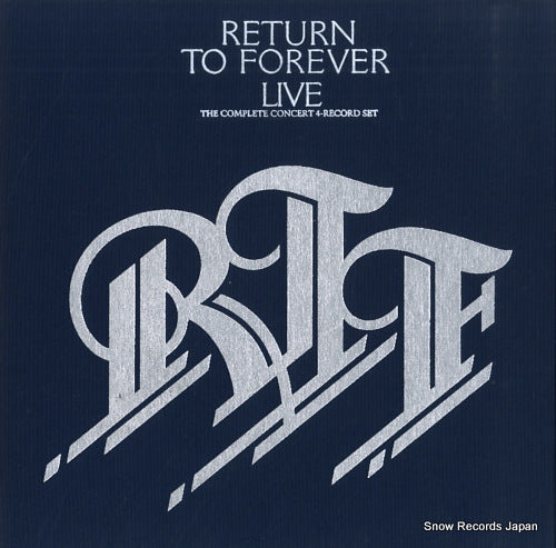 RETURN TO FOREVER  live / the complete concert 72AP1160