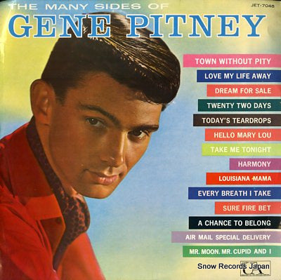 PITNEY, GENE the many sides of gene pitney JET-7048