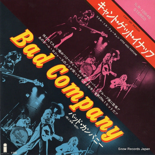 BAD COMPANY can't get enough ILR-10646