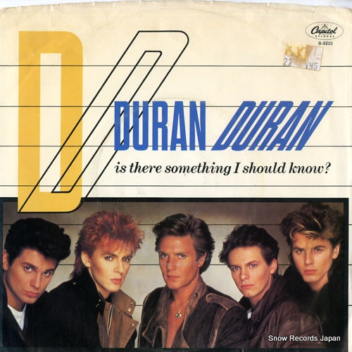 DURAN DURAN is there something i shoud know? B-5233