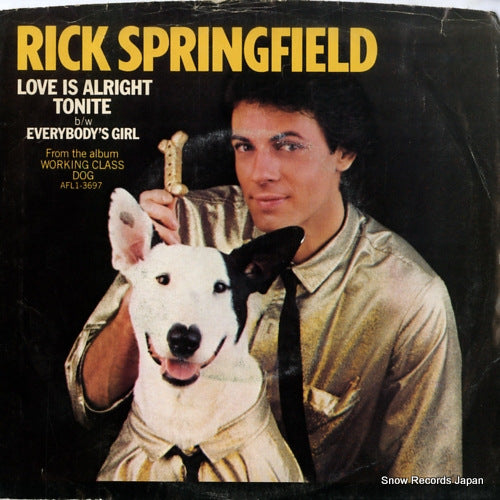 SPRINGFIELD, RICK love is alright tonite PB-13008