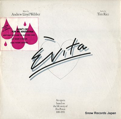 WEBBER, ANDREW LLOYD evita MCA2-11003