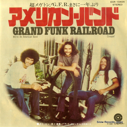 GRAND FUNK RAILROAD we're an american band ECR-10405