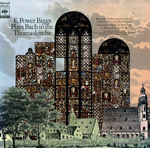 BIGGS, E. POWER plays bach in the thomaskirche SOCL1027