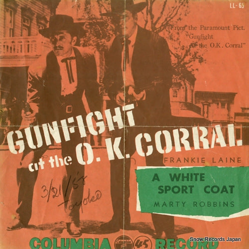LAINE, FRANKIE, WITH JIMMY CARROLL gunfight at the o.k. corral LL-65