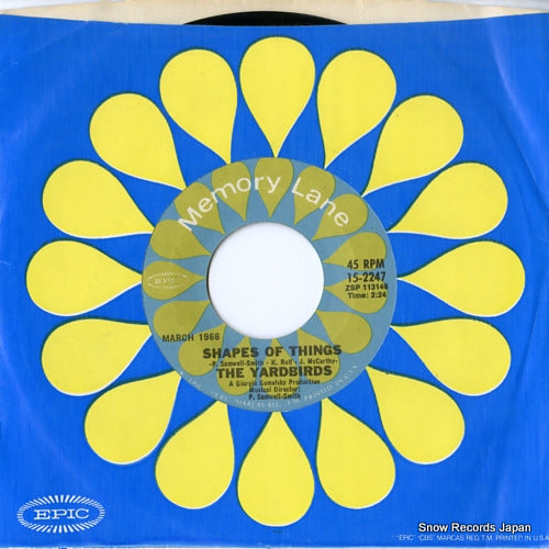 YARDBIRDS, THE shapes of things 15-2247