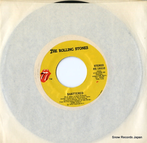 ROLLING STONES, THE shattered RS19310