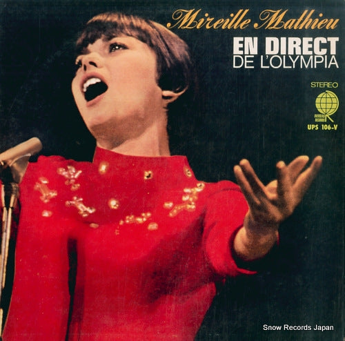 MATHIEU, MIREILLE en direct de l'olympia UPS106-V