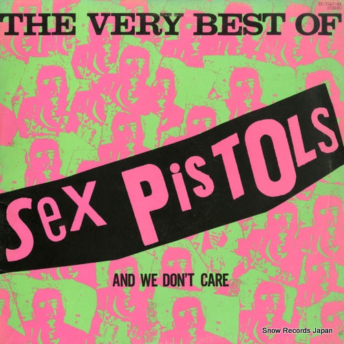 SEX PISTOLS the very best of sex pistols and we don't care YX-7247-AX