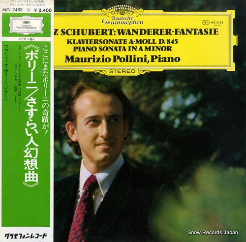 POLLINI, MAURIZIO schubert; wanderer fantasie MG2483