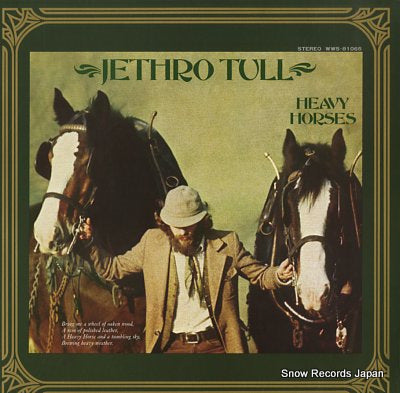 JETHRO TULL heavy horses WWS-81065