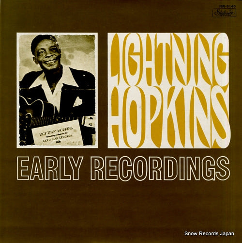 HOPKINS, LIGHTNING early recordings ISR-8145