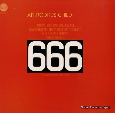 APHRODITE'S CHILD 666 6673001