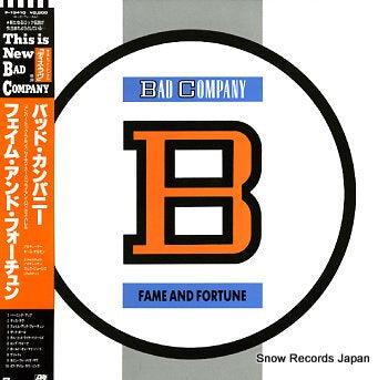 BAD COMPANY fame and fortune P-13410