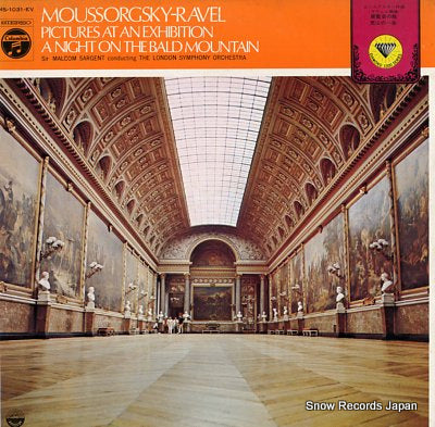 SARGENT, MALCOM moussorgsky; pictures at anexhibition  MS-1031-EV