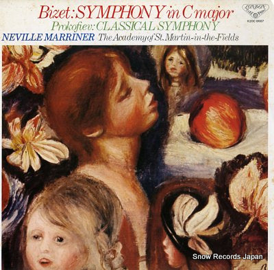 MARRINER, NEVLLE bizet symphony in c major K20C8687