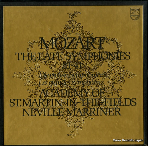 MARRINER, NEVILLE mozart; the late symphonies 21-41 18PC-31-38