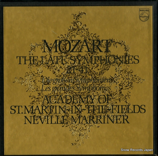 MARRINER, NEVILLE mozart; the late symphonies 21-41 18PC-31-38