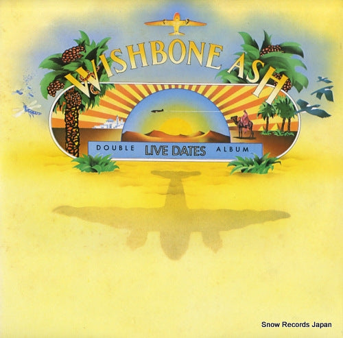 WISHBONE ASH live dates MCA2-8006