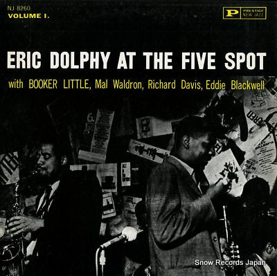 DOLPHY, ERIC eric dolphy at the five spot volume1 OJC-133