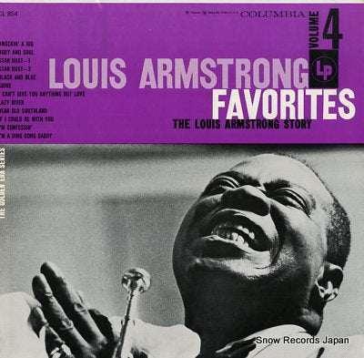 ARMSTRONG, LOUIS the louis armstrong story, vol.4: louis armstrong favorites CL854