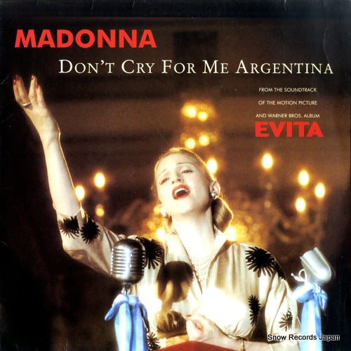 MADONNA don't cry for me argentina 9362-43830-0