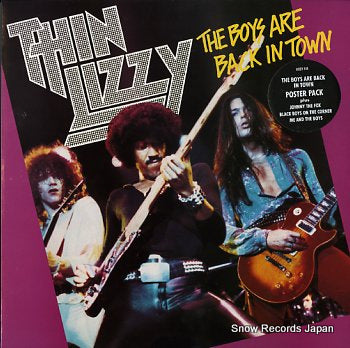 THIN LIZZY the boys are back in town LIZZY115