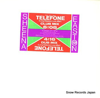 EASTON, SHEENA telefone(long distance love affair) 7814-1